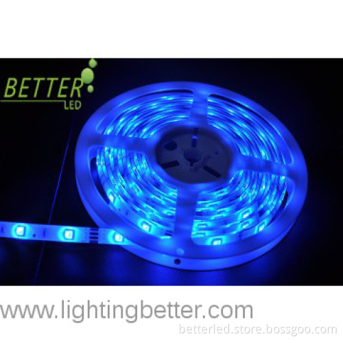 10MM PCB 5050 RGB flexible strip light 60led/m with 3 years warranty